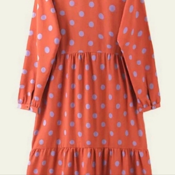 🍂 Pretty Fall Dress.  Size 10 - Picture 3 of 6